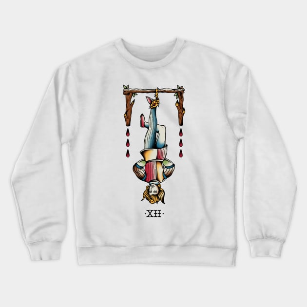 the hanged man Crewneck Sweatshirt by ricardiobraga